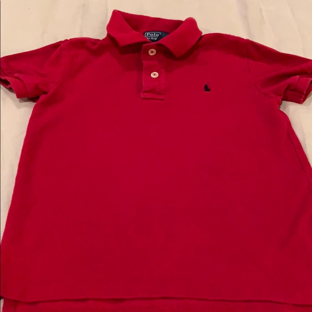Ralph Lauren red polo
